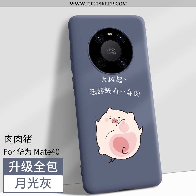 Obudowa Huawei Mate 40 Kreskówka Telefon Komórkowy Futerał All Inclusive Anti-fall Czarny Sklep