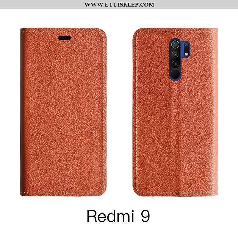 Obudowa Xiaomi Redmi 9 Ochraniacz Karta Ciemno Niebieski Anti-fall Bydło Czerwony All Inclusive Tani