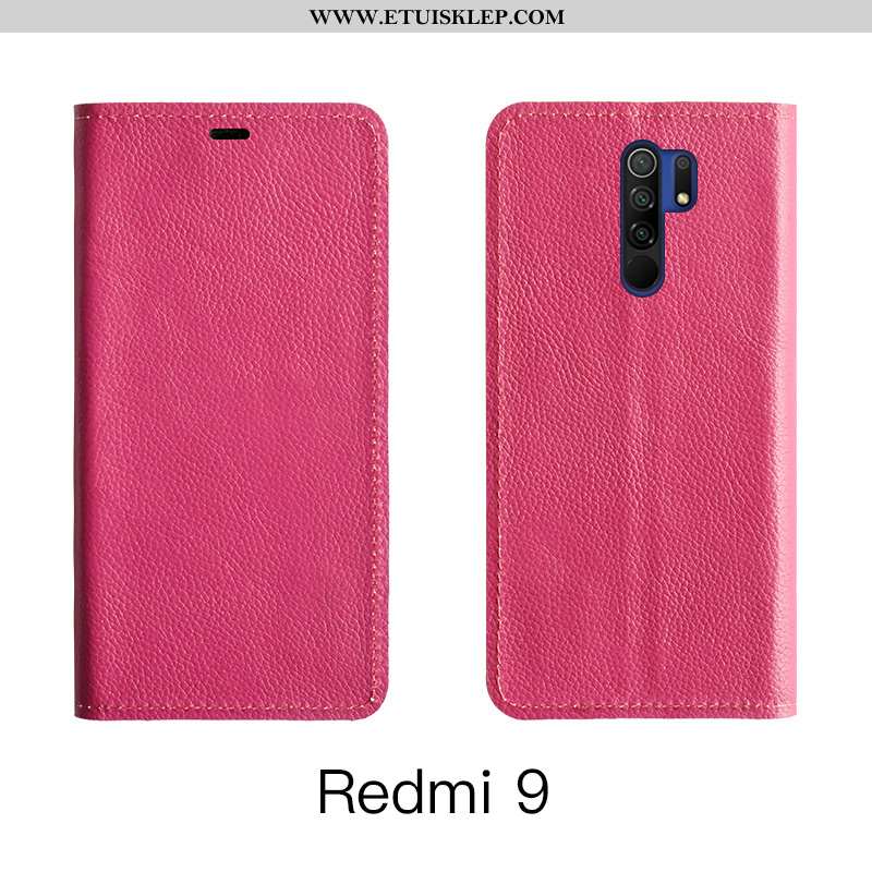 Obudowa Xiaomi Redmi 9 Ochraniacz Karta Ciemno Niebieski Anti-fall Bydło Czerwony All Inclusive Tani