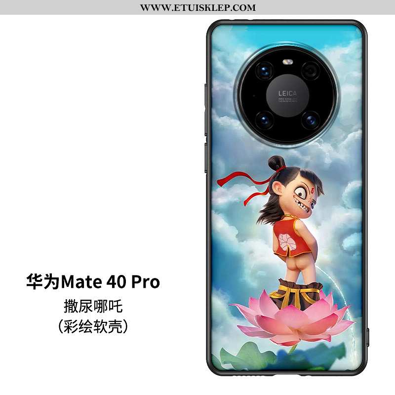 Pokrowce Huawei Mate 40 Pro Trendy Futerał Telefon Komórkowy Kreskówka Osobowość Zakochani Szkło Kup