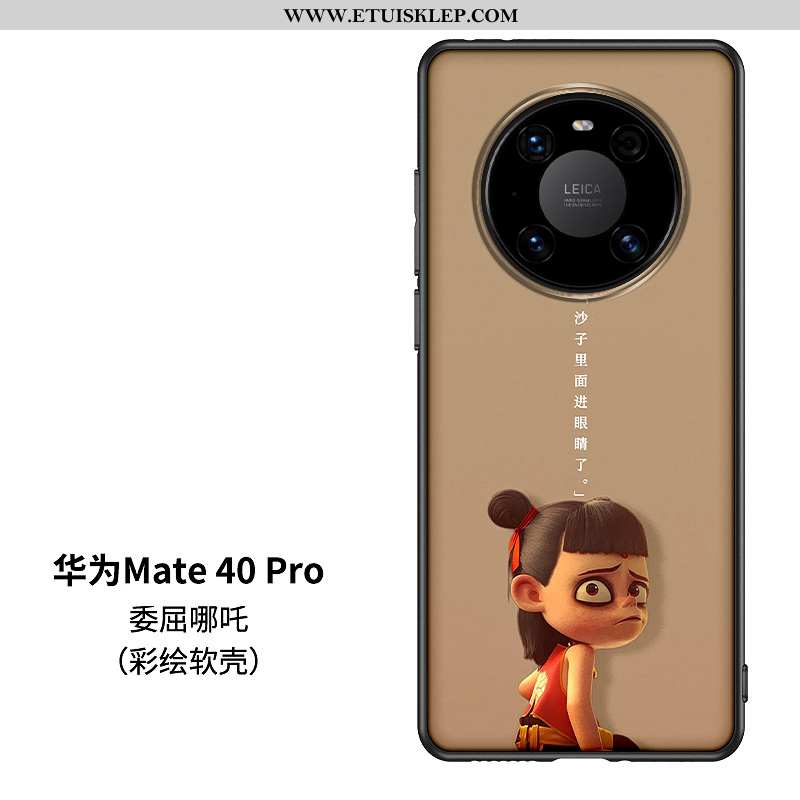 Pokrowce Huawei Mate 40 Pro Trendy Futerał Telefon Komórkowy Kreskówka Osobowość Zakochani Szkło Kup