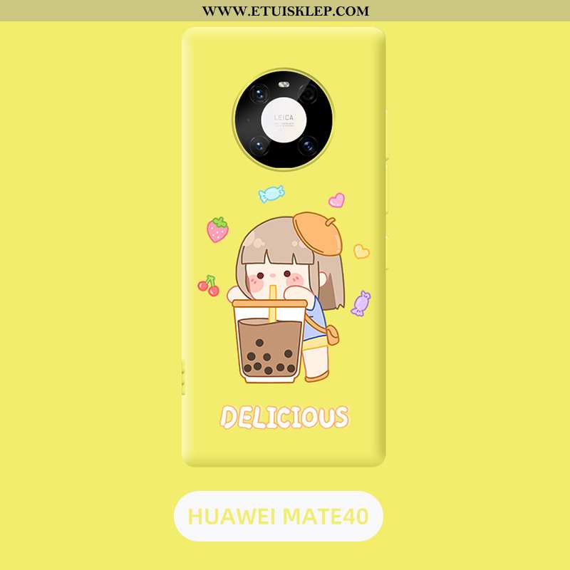Pokrowce Huawei Mate 40 Super Telefon Komórkowy Czerwony Netto Silikonowe Różowe All Inclusive Nowy 