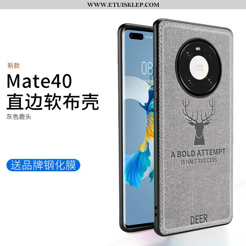 Pokrowce Huawei Mate 40 Wzór Anti-fall Nubuku All Inclusive Ochraniacz Silikonowe Telefon Komórkowy 