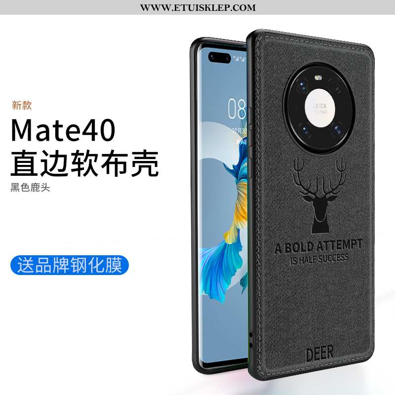Pokrowce Huawei Mate 40 Wzór Anti-fall Nubuku All Inclusive Ochraniacz Silikonowe Telefon Komórkowy 