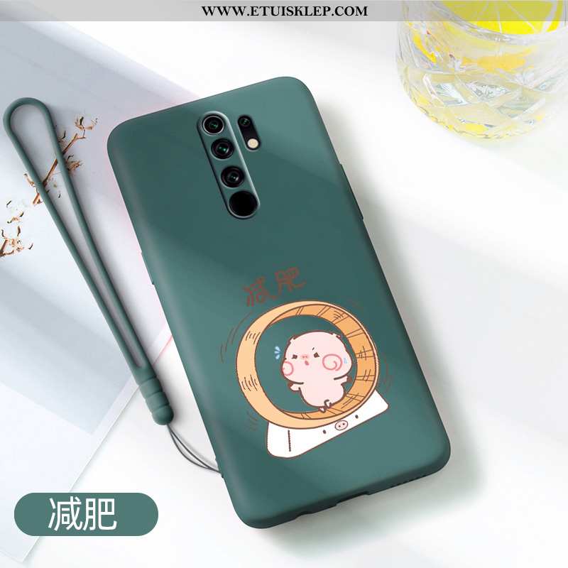 Pokrowce Xiaomi Redmi 9 Trendy Etui Czerwony Silikonowe Osobowość Mały Czerwony Netto Sklep