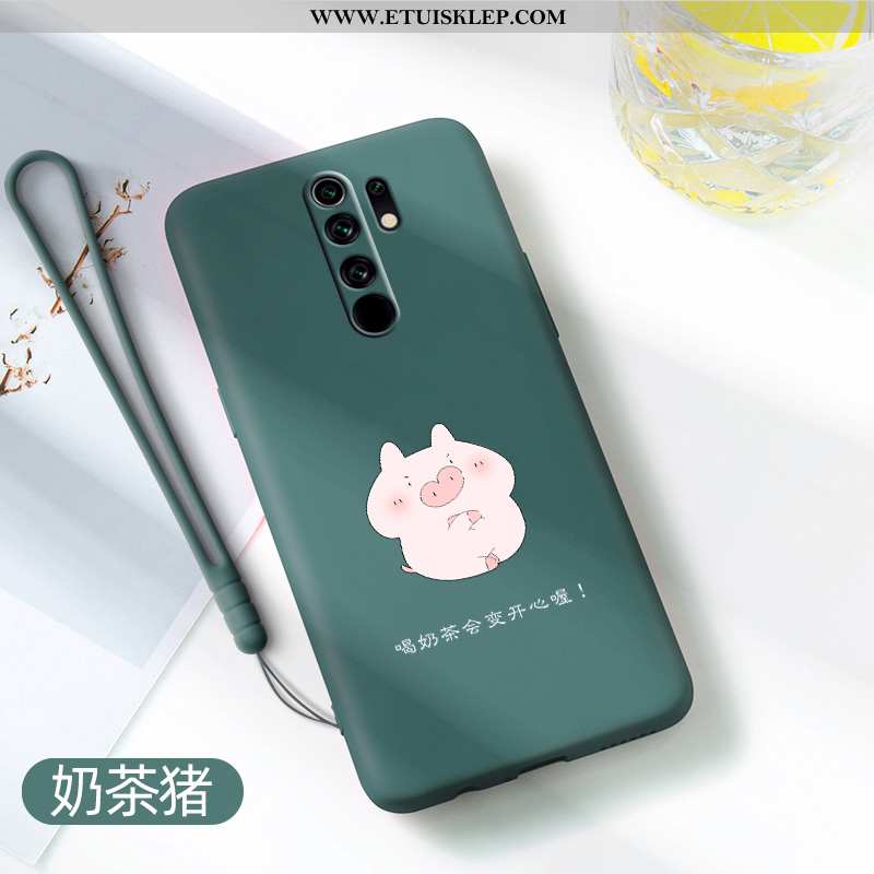 Pokrowce Xiaomi Redmi 9 Trendy Etui Czerwony Silikonowe Osobowość Mały Czerwony Netto Sklep