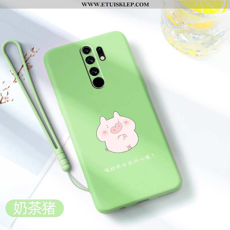 Pokrowce Xiaomi Redmi 9 Trendy Etui Czerwony Silikonowe Osobowość Mały Czerwony Netto Sklep