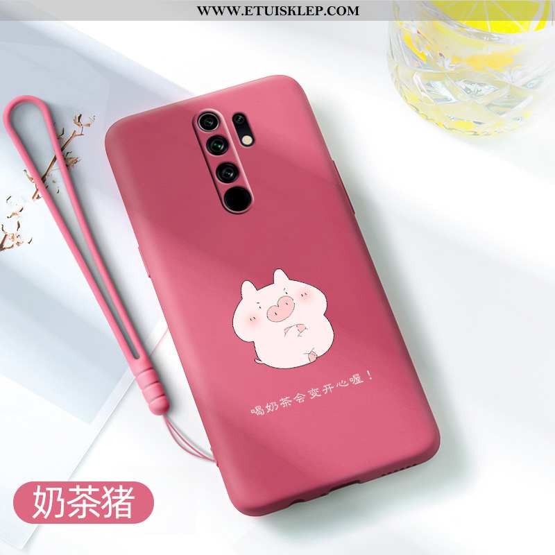 Pokrowce Xiaomi Redmi 9 Trendy Etui Czerwony Silikonowe Osobowość Mały Czerwony Netto Sklep