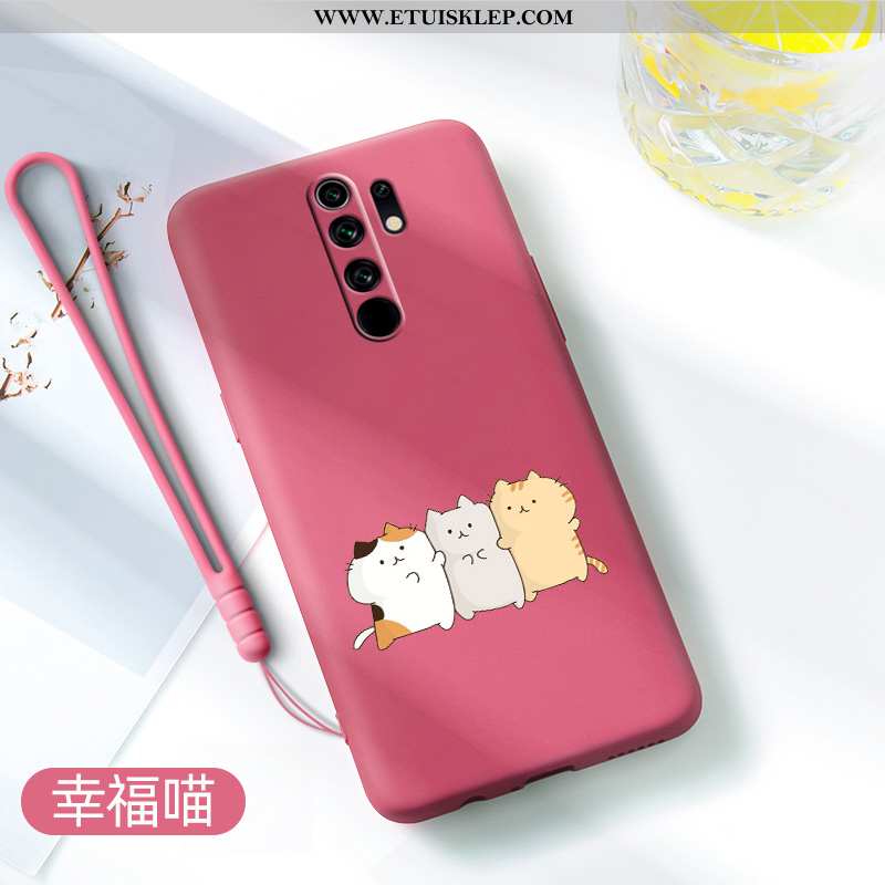 Pokrowce Xiaomi Redmi 9 Trendy Etui Czerwony Silikonowe Osobowość Mały Czerwony Netto Sklep