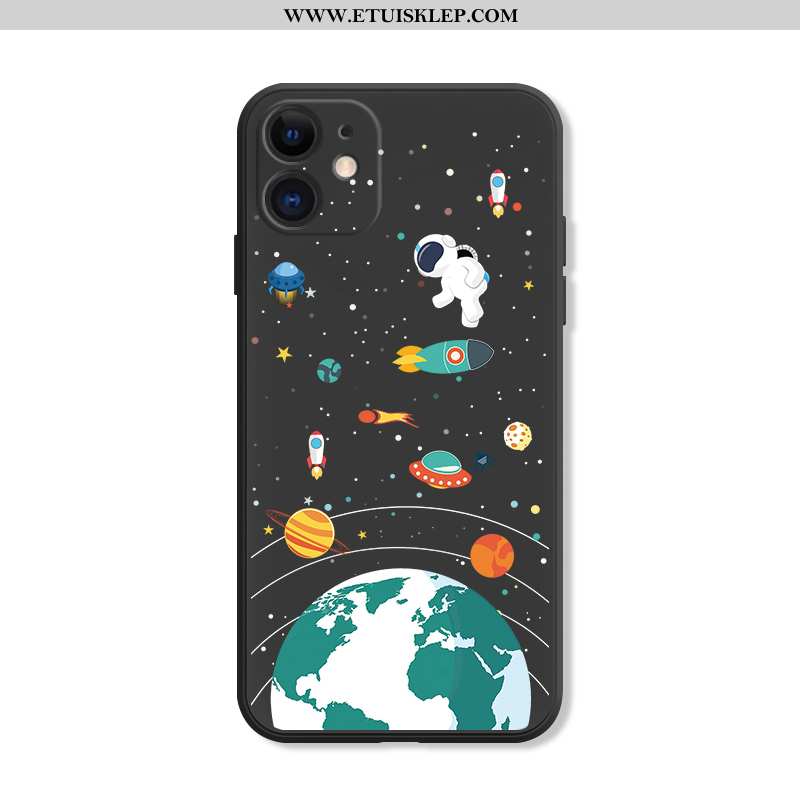 Pokrowce iPhone 12 Mini Trendy Czarny Telefon Komórkowy Gwiazda Futerał Osobowość All Inclusive Tani